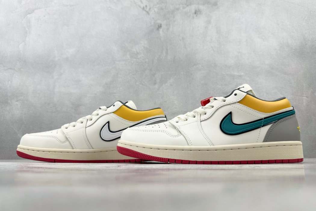 Кроссовки Air Jordan 1 LOW PREMIUM фото 5