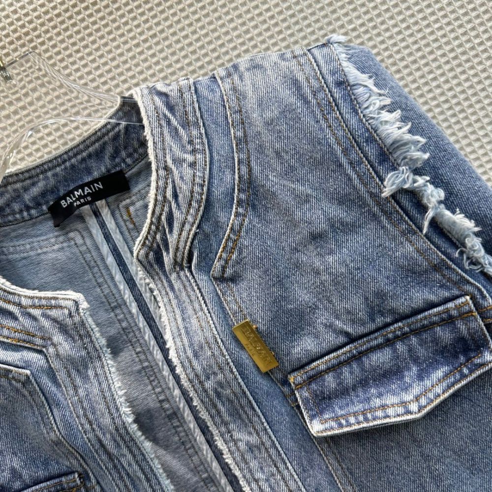 Куртки джинсова жіноча фото 6