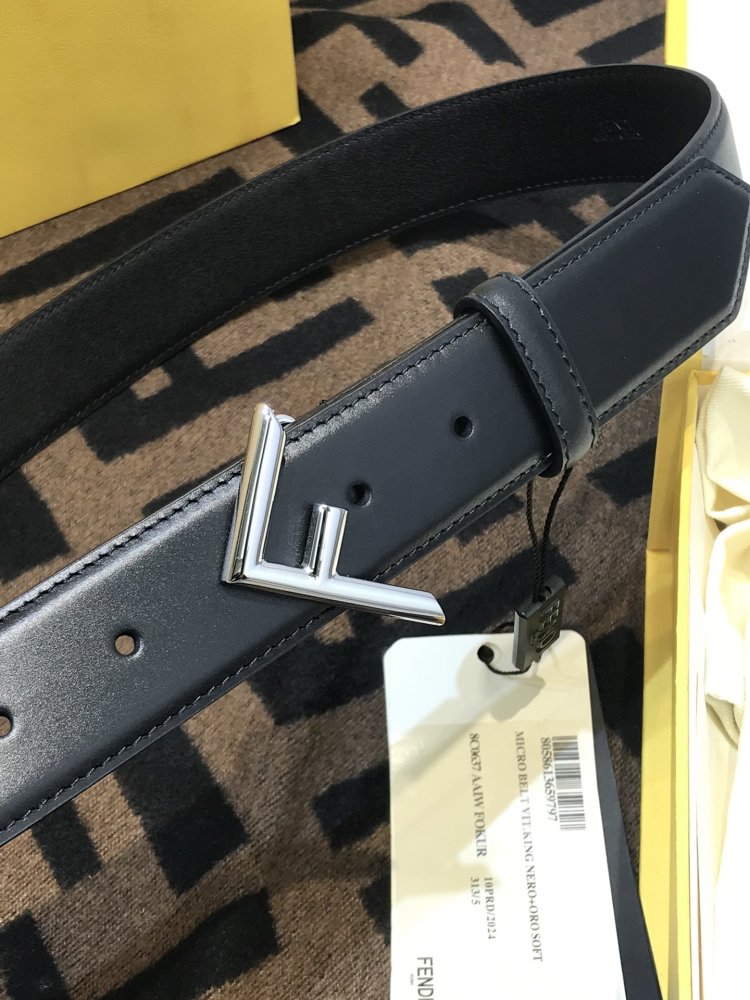 Belt leather 35 mm фото 2