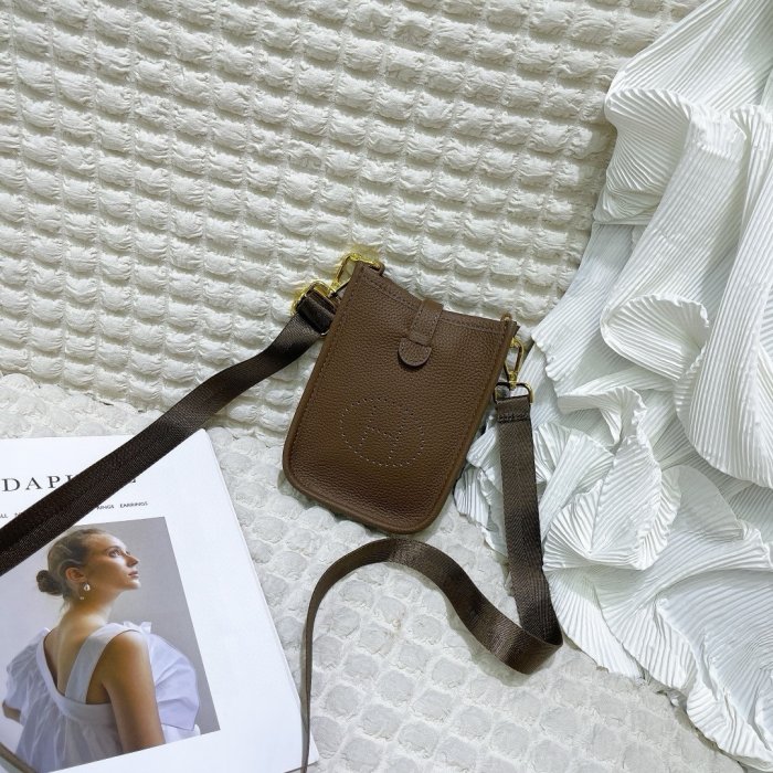 Сумка Evelyne кожаная 18 см фото 3