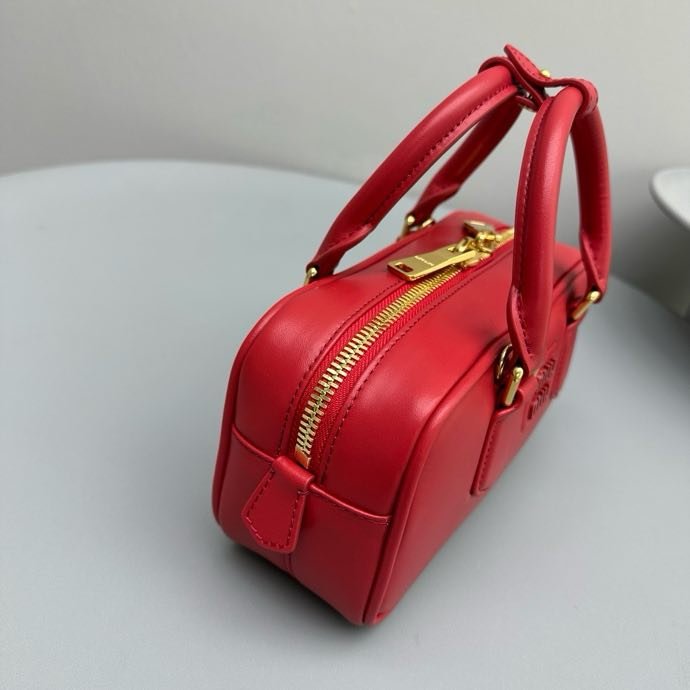 A bag leather women's 22 cm фото 6