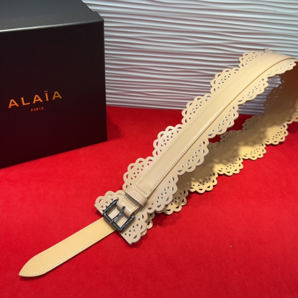 Belt leather 70 mm фото 3