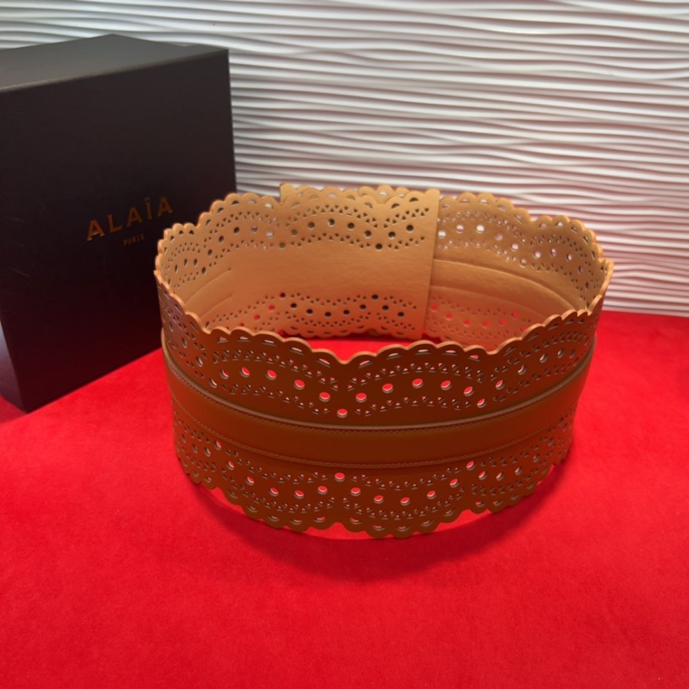 Belt leather 120 mm фото 6