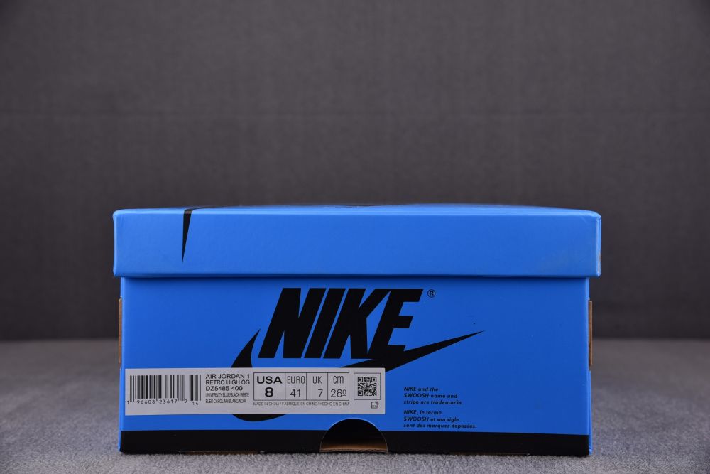 Кроссовки Air Jordan 1 High OG University Blue DZ5485-400 фото 6