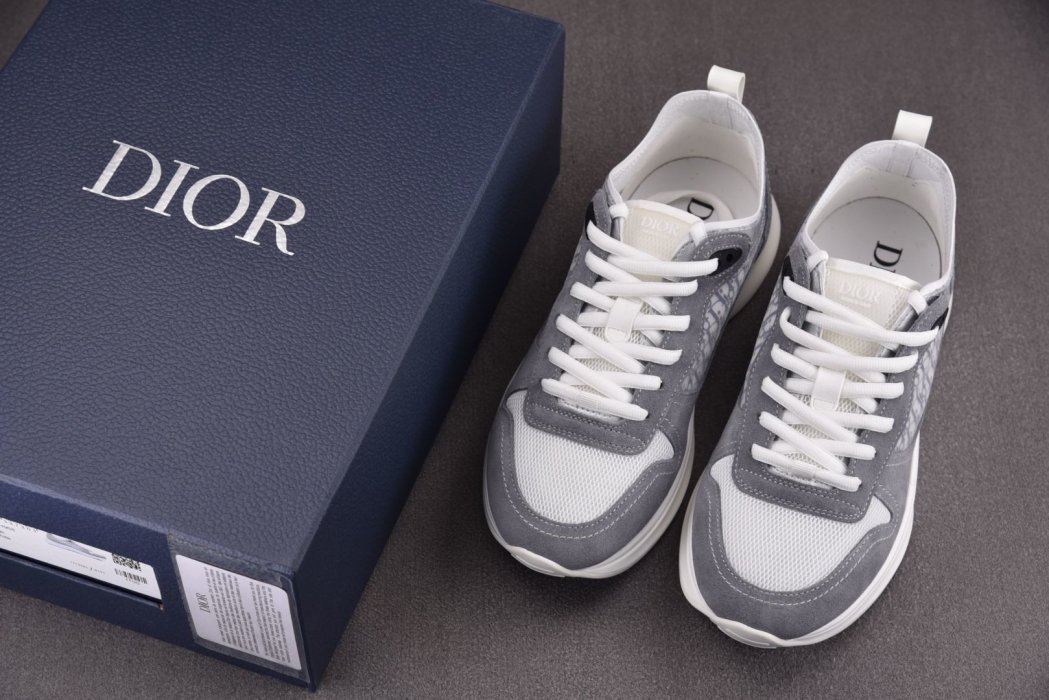 Кроссовки Dior B25 Runner White Grey фото 7