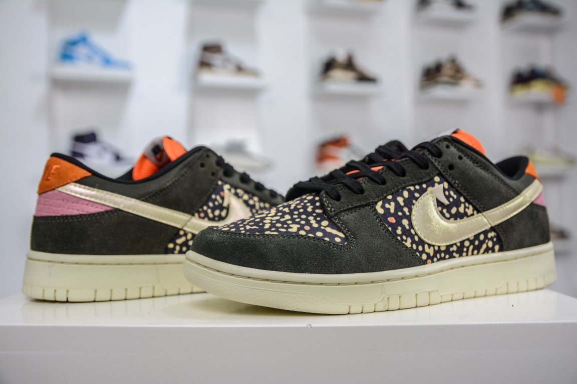 Sneakers Dunk Low Rainbow Trout FH7523-300 фото 4