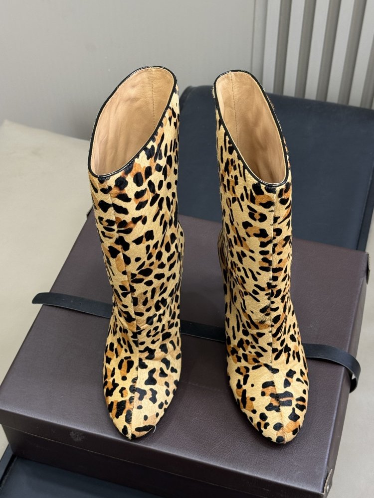 Ботильоны на высоком каблуке фото 2