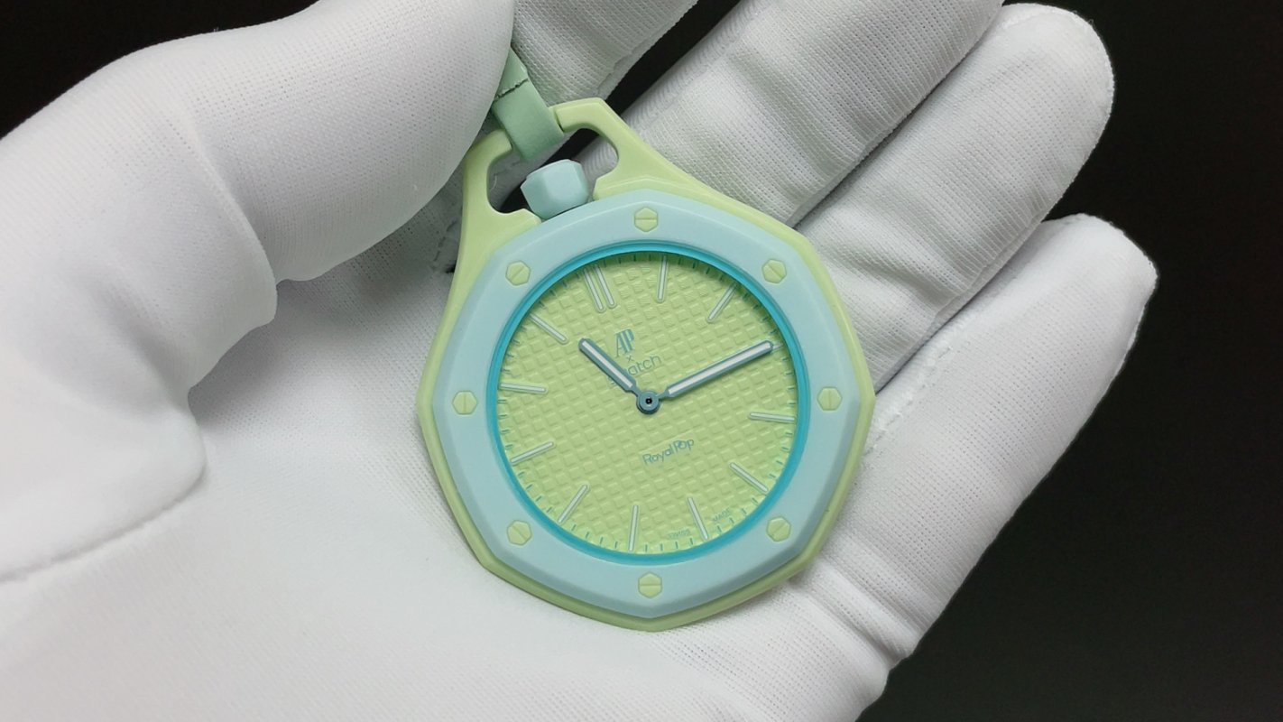 Часы Swatch x Audemars Piguet AP Bioceramic Royal Pop BLAUE ACHT