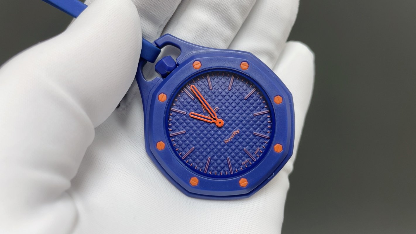 Часы Swatch x Audemars Piguet AP Bioceramic Royal Pop ORENJI HACHI