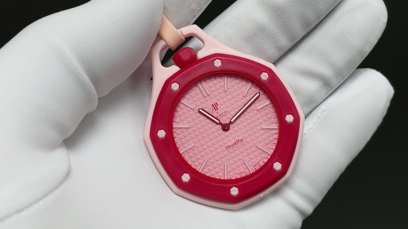 Часы Swatch x Audemars Piguet AP Bioceramic Royal Pop OTTO ROSSO
