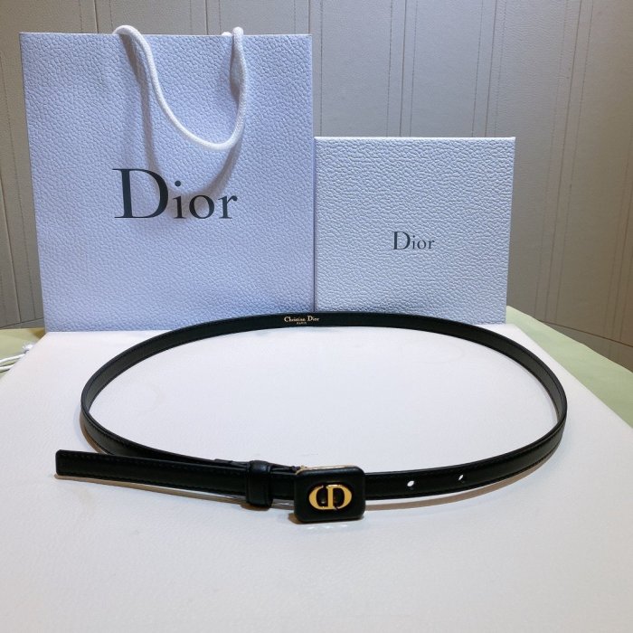 Belt female Dior Bobby 1.2 cm