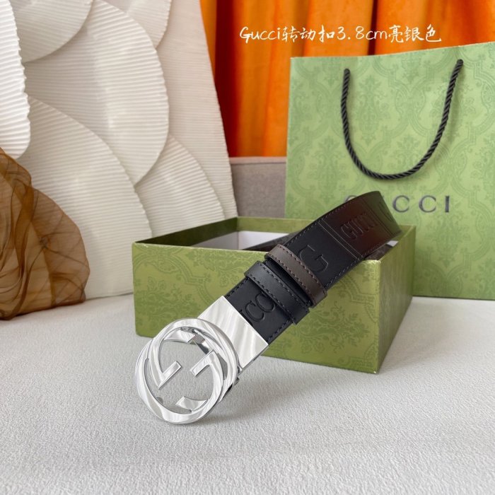 Belt leather 3.8 cm