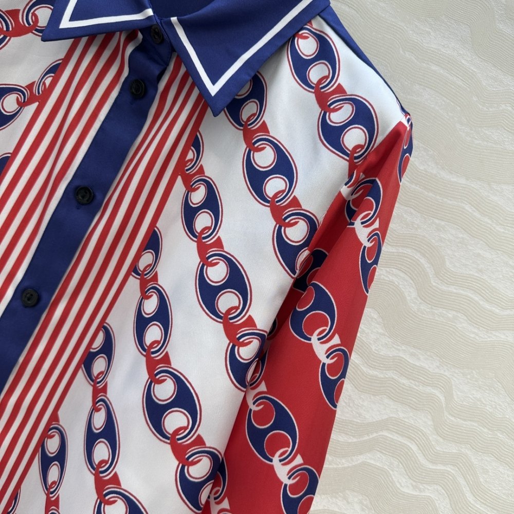 Рубашка шелковая женская фото 4