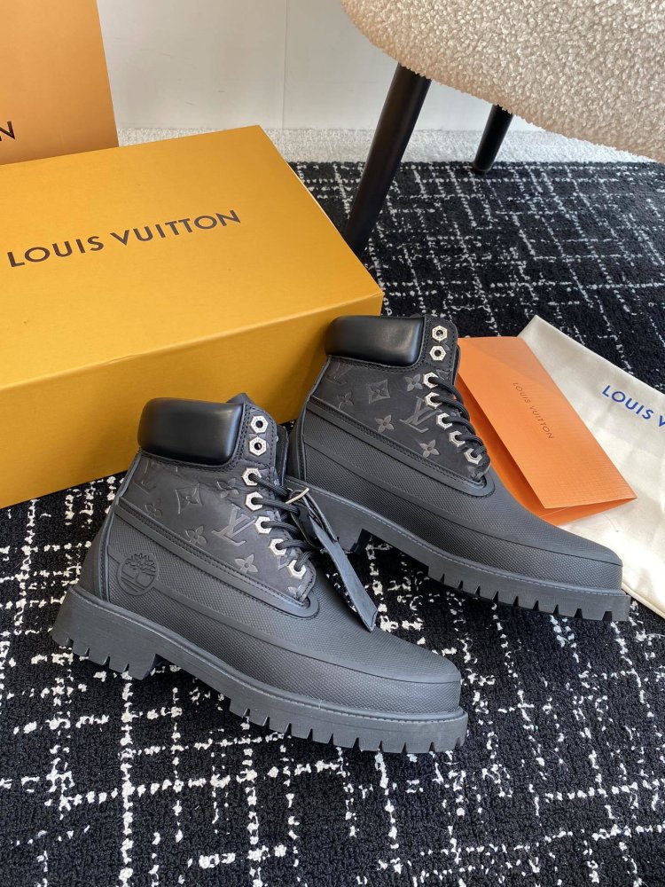 Ботинки женские Louis Vuitton x Timberland фото 3