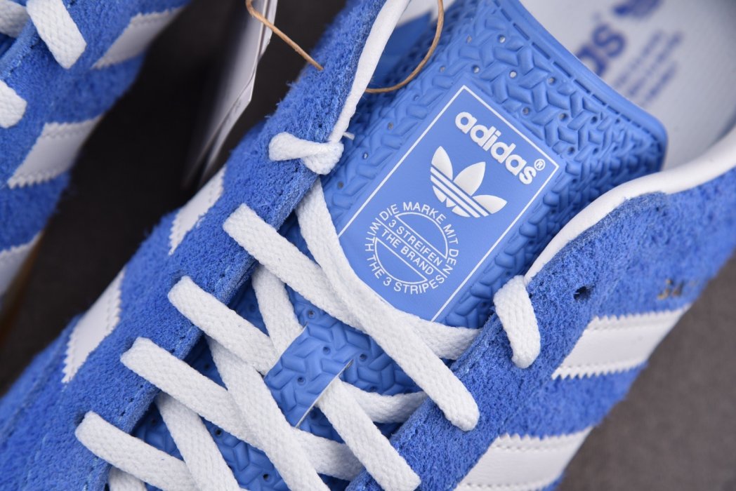 Кроссовки Gazelle Indoor Blue Fusion Gum фото 9