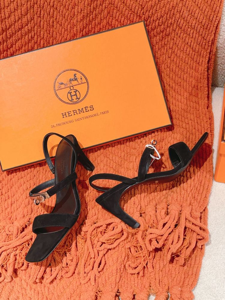 Босоніжки Hermes Glamour на підборах 7.5 см фото 5