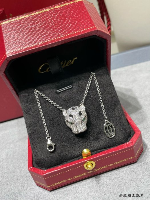 Ожерелье Cartier Spotted Leopard Head фото 4