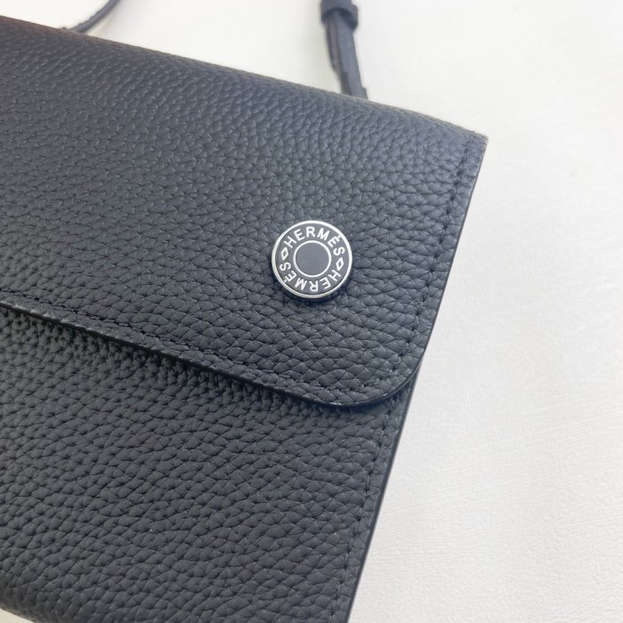 Сумка через плечо кожаная 18 см фото 4