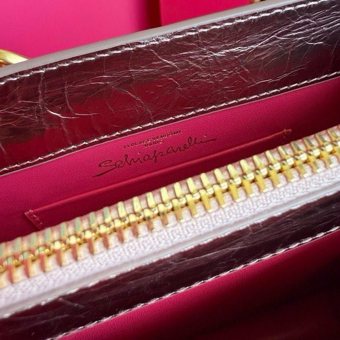 A bag leather women's 20 cm фото 8