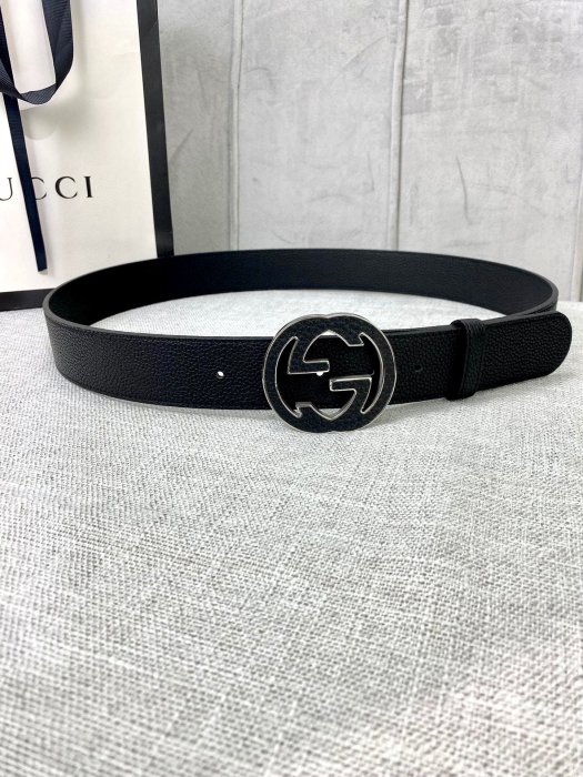 Belt leather 3.8 cm