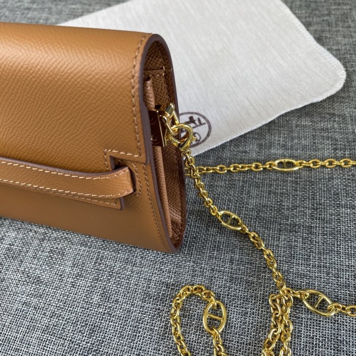 Сумка через плечо Kelly кожаная женская 22 см фото 3