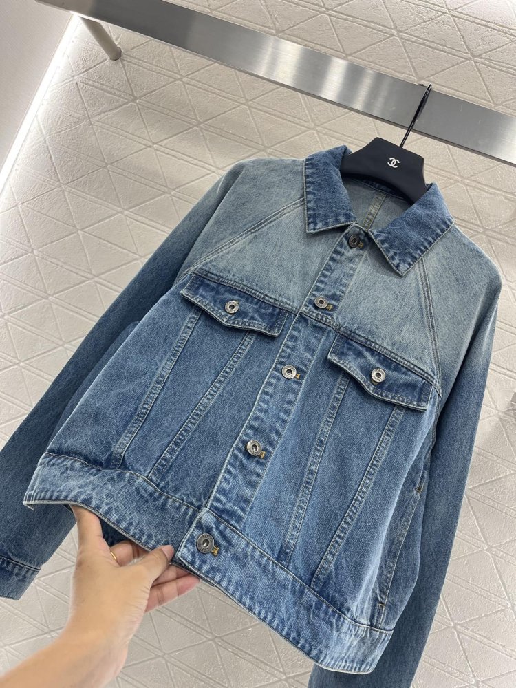 Jacket denim women's фото 6