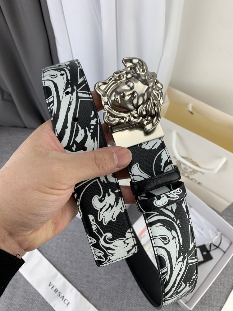 Belt leather 40 mm фото 4