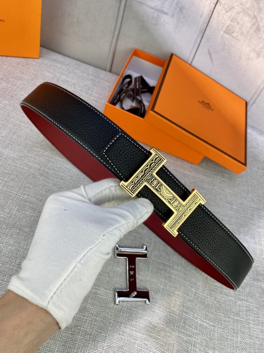 Belt leather 3.8 cm