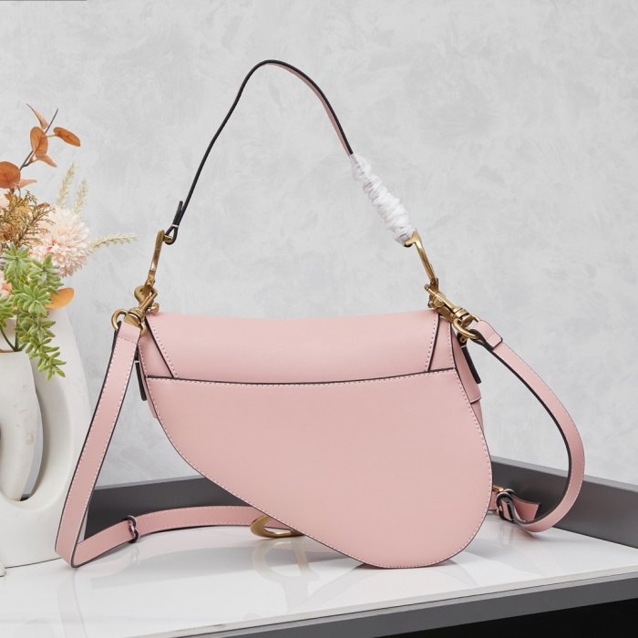 Сумка кожаная женская Dior Saddle 24 см фото 5