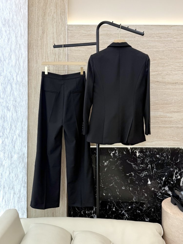 Double-breasted a jacket and pants фото 2