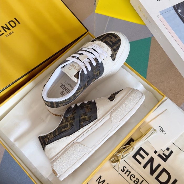 Кроссовки Fendi Match фото 4