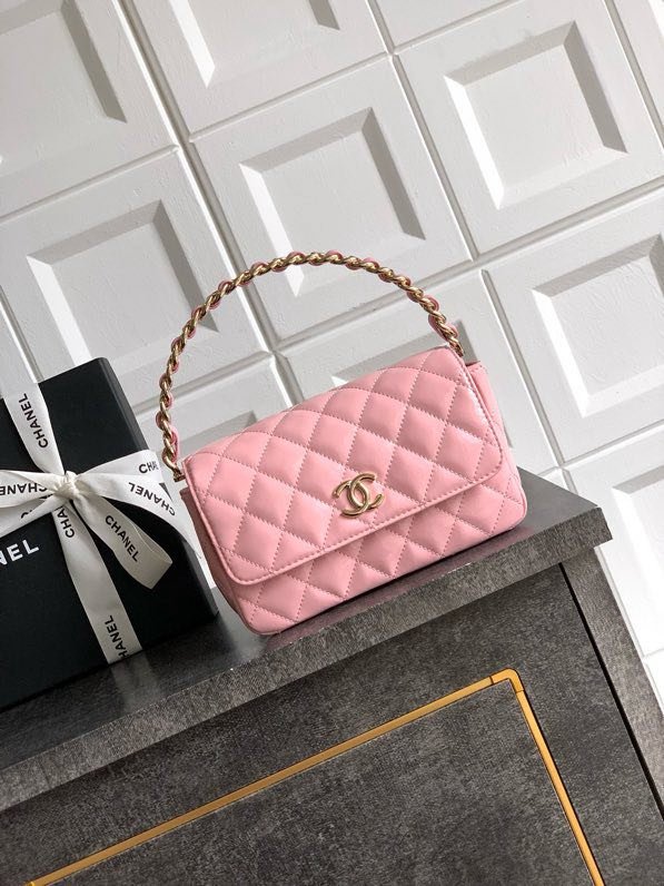 Сумка кожаная CHANEL 25P 18 см