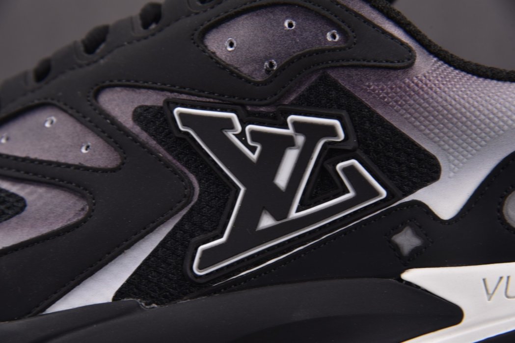 Кроссовки LOUIS VUITTON Runner Tatic Black White фото 12