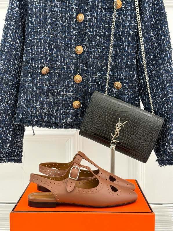 Мюли кожаные женские