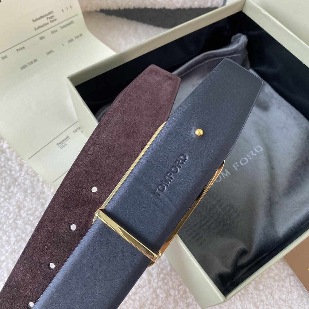 Ремінь шкіряний 40 мм фото 6