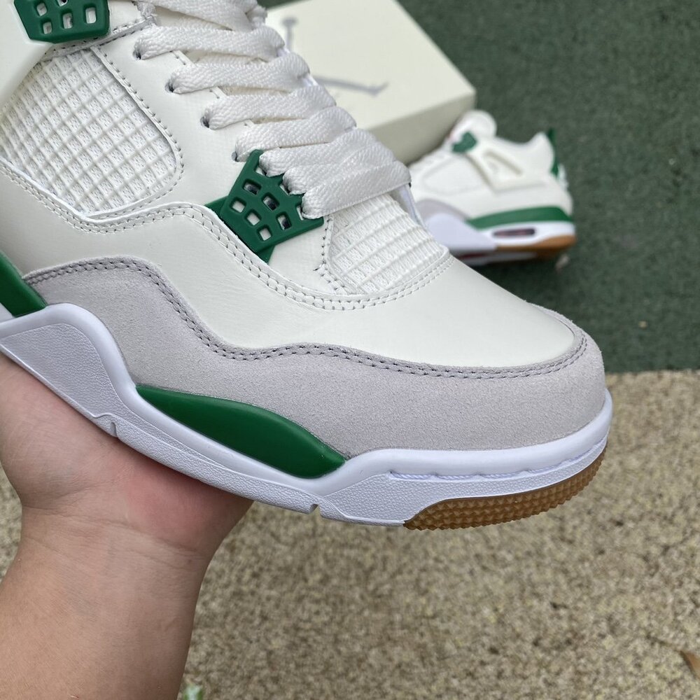 Кроссовки Air Jordan 4 SB Green DR5415-103 фото 8