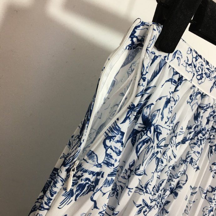 Плиссированная юбка с высокой талией фото 7