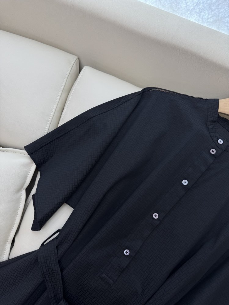 Короткий вільне Плаття, Сукня з темним візерунком фото 6