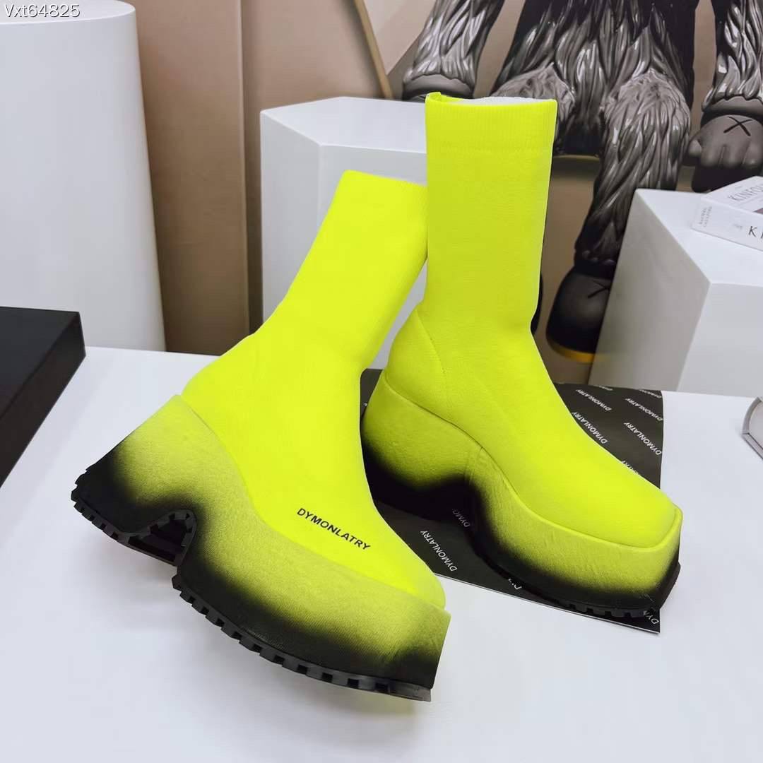 Полусапоги women's yellow фото 4