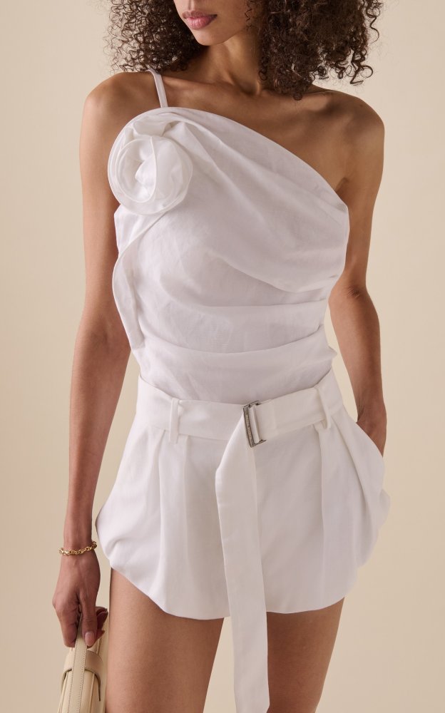 Лляної комбінезон