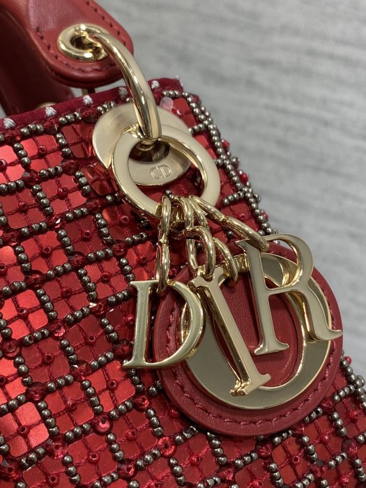 A bag women's Lady Dior Micro 12 cm фото 3