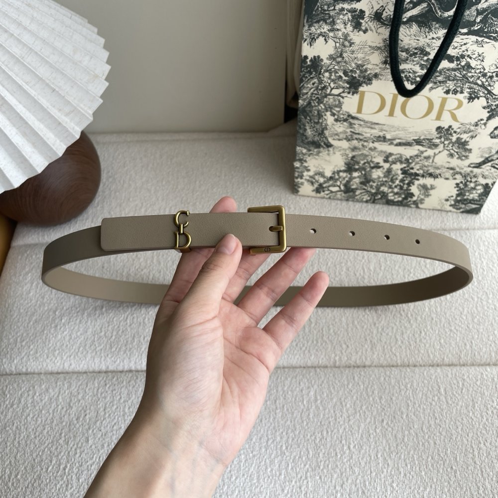 Belt leather 20 mm фото 3