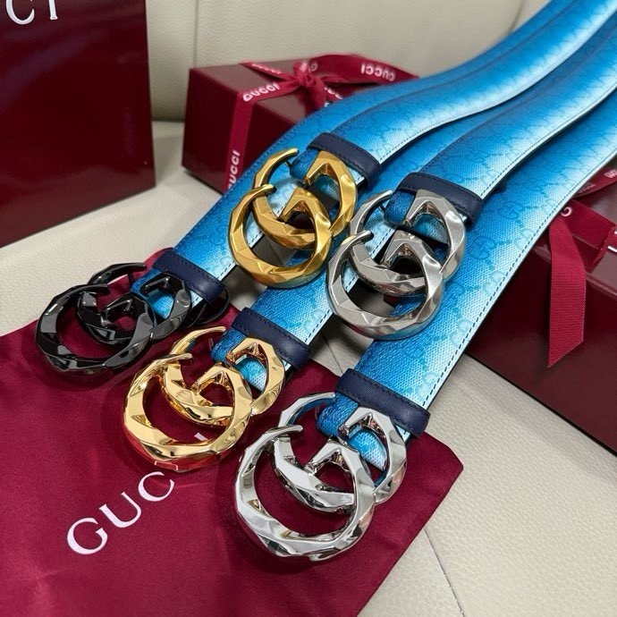 Belt leather 40 mm фото 8