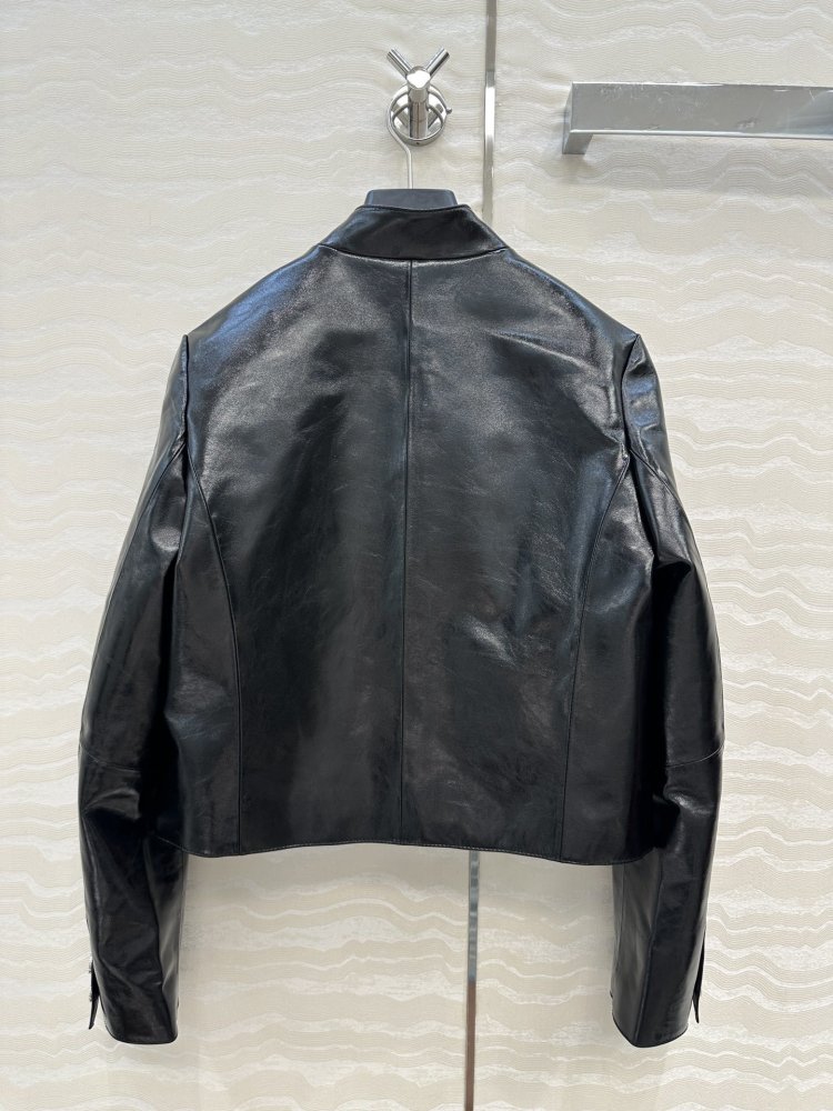 Jacket leather women's фото 9