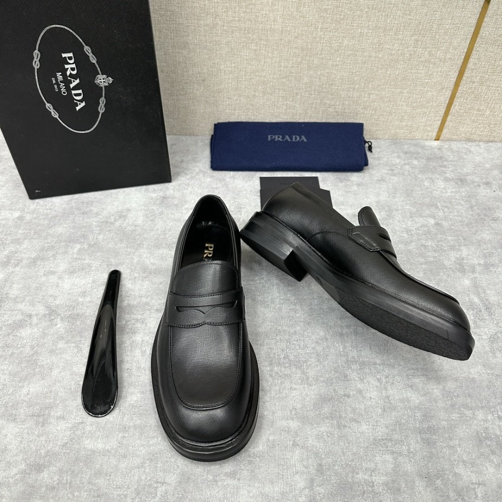 Shoes leather men's фото 6