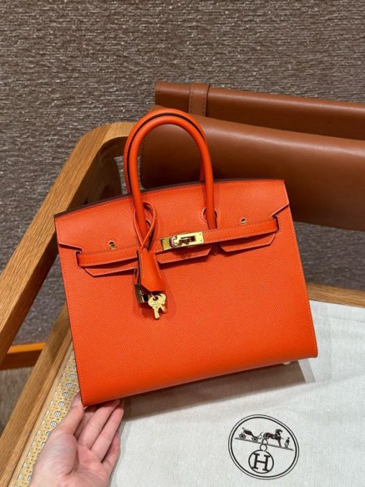 A bag women's Birkin 25 cm