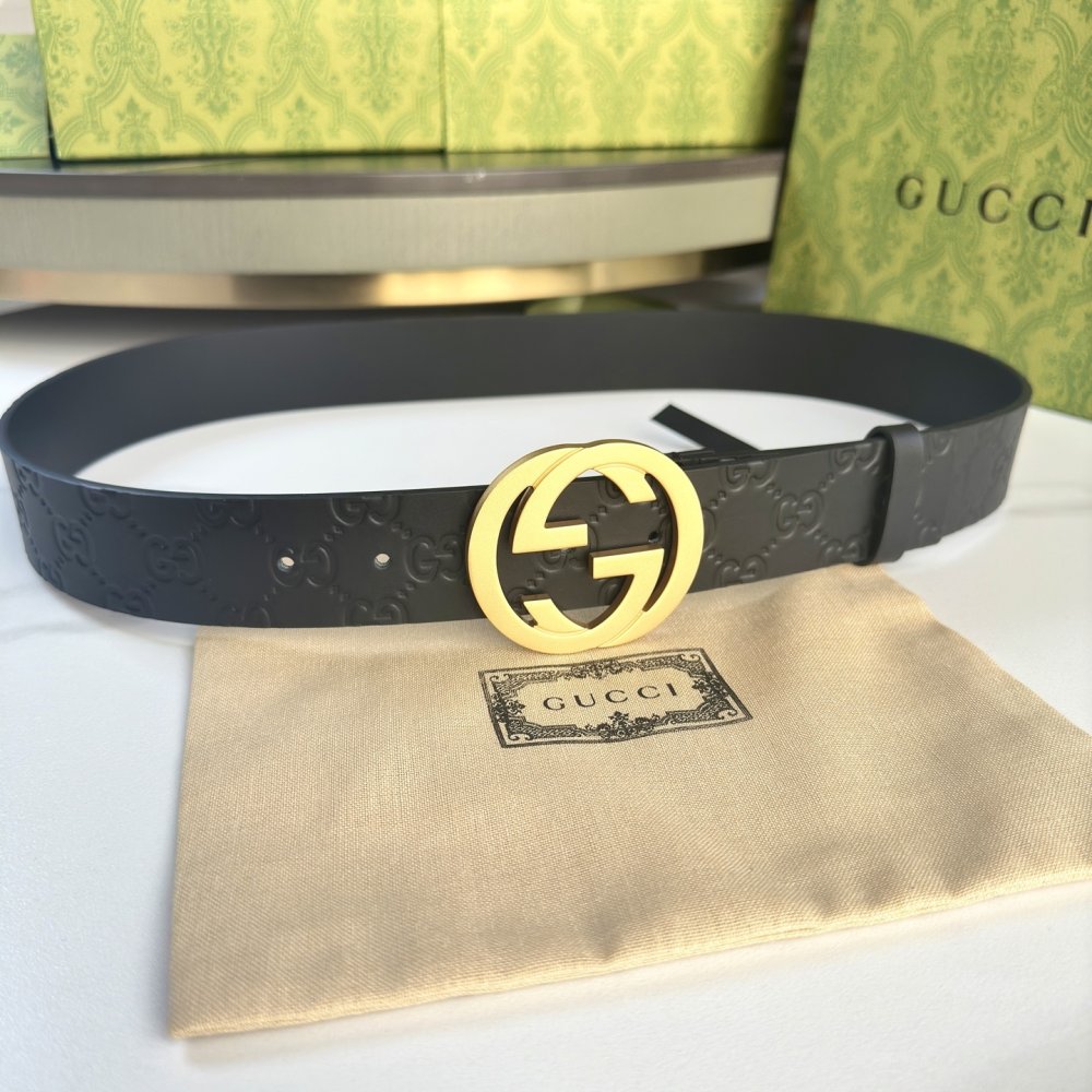 Belt leather 38 mm