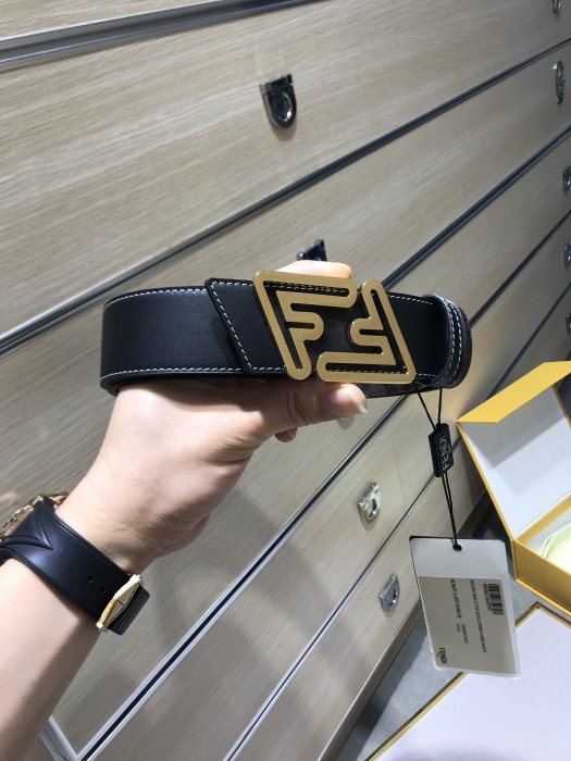 Belt leather 3.8 cm