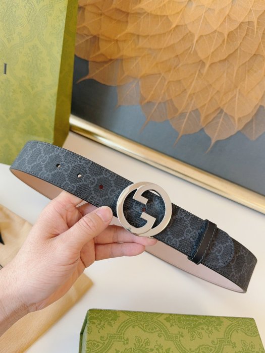 Belt leather 3.8 cm