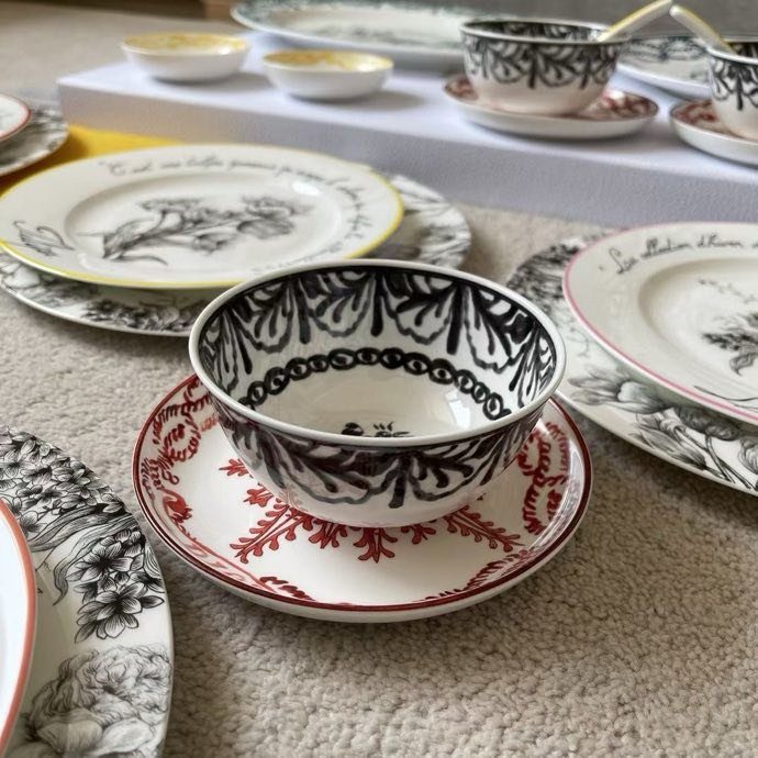 Set crockery of костаного porcelain series La Colle Noire, 41 subject фото 2